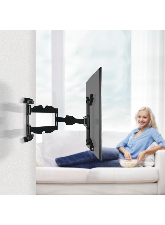 هاما حامل جداري للتلفزيون، دوار، قابل للتمديد، ذراع طويل، 165 سم (65 بوصة)، يتحمل وزنًا يصل إلى 25 كجم - Image 3